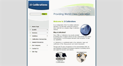 Desktop Screenshot of jjcalibrations.com